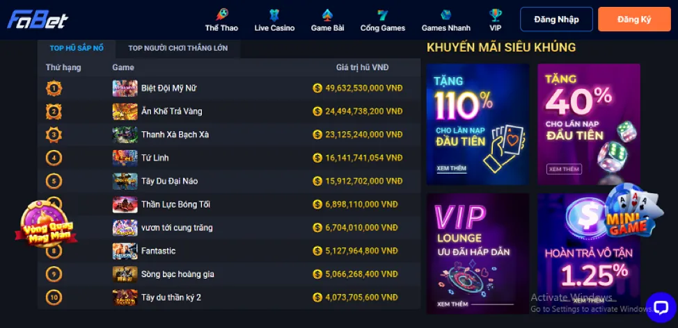 Bước 2: Đăng nhập u888vip0